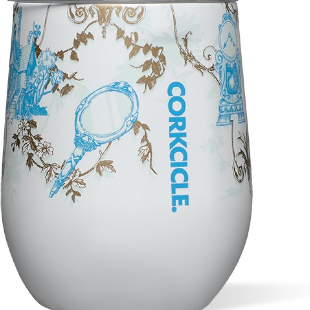 Corkcicle Stemless Insulated Wine Glass Tumbler - 12 oz. Princess Belle Disney